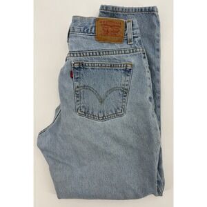Vintage Levis 550 Jeans Womens 30"/12 Blue Relaxed Fit Light Wash Denim Pants